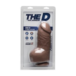 Doc Johnson - Realistyczne dildo z jądrami 20 cm Doc Johnson