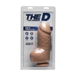 Doc Johnson - Realistyczne dildo z jądrami 20 cm Doc Johnson