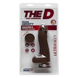 Doc Johnson - Realistyczne dildo z jądrami Master D 19 cm Doc Johnson