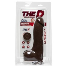 Doc Johnson - Realistyczne dildo z jądrami Master D 25 cm Doc Johnson