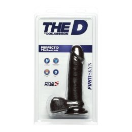 Doc Johnson - Realistyczne dildo z jądrami Perfect 18 cm Doc Johnson