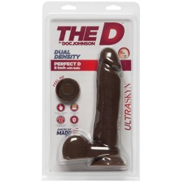 Doc Johnson - Realistyczne dildo z jądrami Perfect D 20 cm Doc Johnson