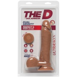 Doc Johnson - Realistyczne dildo z jądrami Perfect D 20 cm Doc Johnson