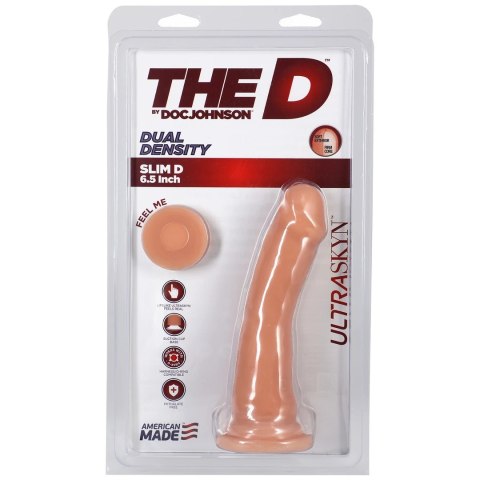 Doc Johnson - Realistyczne dildo z jądrami Slim D 15 cm Doc Johnson Doc Johnson - Realistyczne dildo z jądrami Slim D 15 cm Doc Johnson