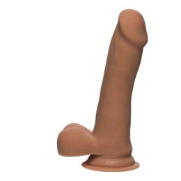 Doc Johnson - Realistyczne dildo z jądrami Slim D 15 cm Doc Johnson