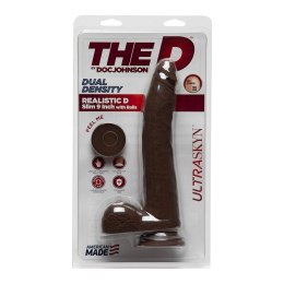 Doc Johnson - Realistyczne dildo z jądrami Slim D Doc Johnson