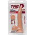 Doc Johnson - Realistyczne dildo z jądrami Slim D Doc Johnson