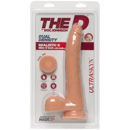 Doc Johnson - Realistyczne dildo z jądrami Slim D Doc Johnson