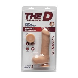 Doc Johnson - Realistyczne dildo z jądrami Uncut D 18 cm Doc Johnson