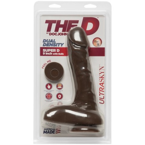 Doc Johnson - Realistyczne dildo z jądrami i przyssawką Super D 22 cm Doc Johnson Doc Johnson - Realistyczne dildo z jądrami i przyssawką Super D 22 cm Doc Johnson