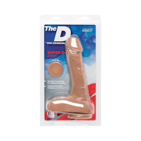 Doc Johnson - Realistyczne dildo z jądrami i przyssawką Super D 22 cm Doc Johnson Doc Johnson - Realistyczne dildo z jądrami i przyssawką Super D 22 cm Doc Johnson