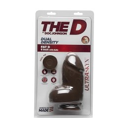 Doc Johnson - Realistyczne, grube dildo z jądrami 15 cm Doc Johnson