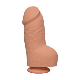 Doc Johnson - Realistyczne, grube dildo z jądrami 20 cm Doc Johnson