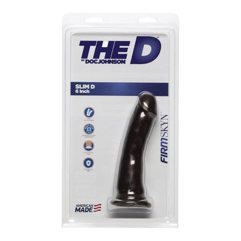 Doc Johnson - Realistyczne, wąskie dildo 17 cm Doc Johnson Doc Johnson - Realistyczne, wąskie dildo 17 cm Doc Johnson