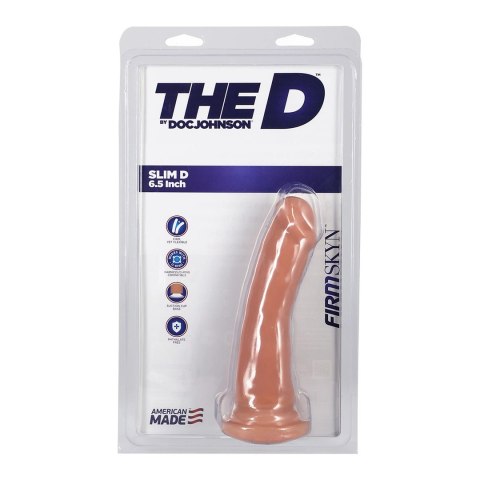 Doc Johnson - Realistyczne, wąskie dildo 17 cm Doc Johnson Doc Johnson - Realistyczne, wąskie dildo 17 cm Doc Johnson