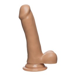Doc Johnson - Realistyczne, wąskie dildo z jądrami 15 cm Doc Johnson