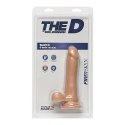 Doc Johnson - Realistyczne, wąskie dildo z jądrami 15 cm Doc Johnson