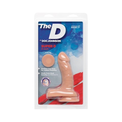 Doc Johnson - Super realistyczne dildo z przyssawką 15 cm Doc Johnson Doc Johnson - Super realistyczne dildo z przyssawką 15 cm Doc Johnson