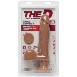 Doc Johnson - Wibrujące, realistyczne dildo z jądrami Doc Johnson