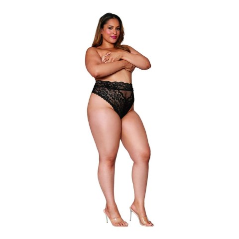 Dreamgirl - Majtki z wysokim stanem - 3XL Dreamgirl Dreamgirl - Majtki z wysokim stanem - 3XL Dreamgirl