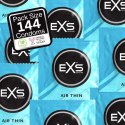 Prezerwatywy cienkie 144 szt EXS EXS