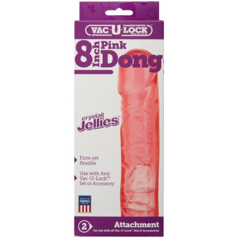Doc Johnson - Krystaliczne dildo 20 cm Doc Johnson Doc Johnson - Krystaliczne dildo 20 cm Doc Johnson