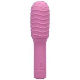 Doc Johnson - Mini Wibrator z Wymienną Nakładką - 10 cm Doc Johnson