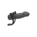 Doc Johnson - Silikonowa uprząż Bold + dildo + pilot Doc Johnson