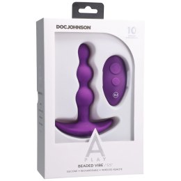 Doc Johnson - Silikonowy korek analny z pilotem zdalnego sterowania Doc Johnson