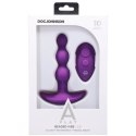 Doc Johnson - Silikonowy korek analny z pilotem zdalnego sterowania Doc Johnson
