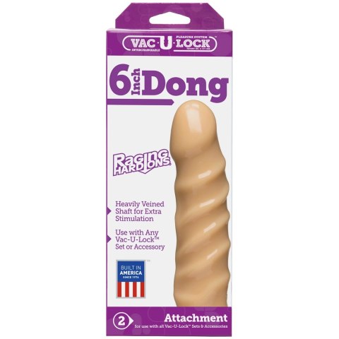 Doc Johnson - Twarde, skręcone dildo 15 cm Doc Johnson Doc Johnson - Twarde, skręcone dildo 15 cm Doc Johnson