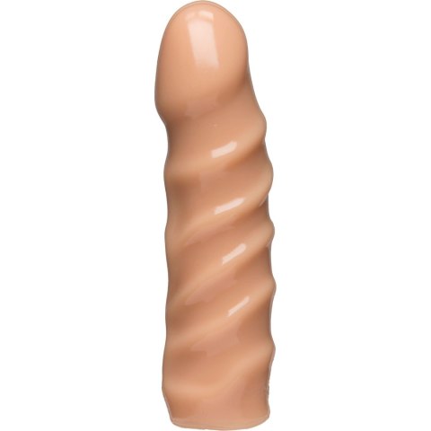 Doc Johnson - Twarde, skręcone dildo 15 cm Doc Johnson Doc Johnson - Twarde, skręcone dildo 15 cm Doc Johnson
