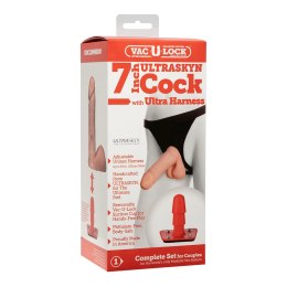 Doc Johnson - Uprząż z dildo - 18 cm Doc Johnson