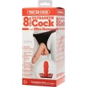 Doc Johnson - Uprząż z dildo - 20 cm Doc Johnson