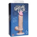 Doc Johnson - Wibrujące Dildo z jądrami i przyssawką 15 cm Doc Johnson