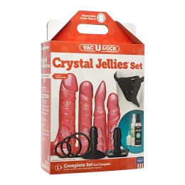 Doc Johnson - Zestaw kryształowych dildo Doc Johnson