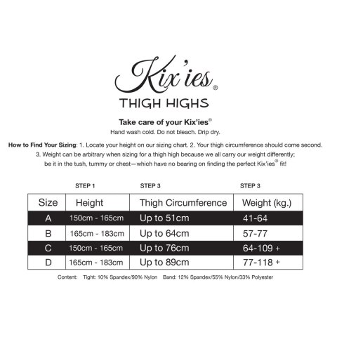 Kix'ies - Pończochy Beth Ann B Kix\'ies Kix'ies - Pończochy Beth Ann B Kix\'ies