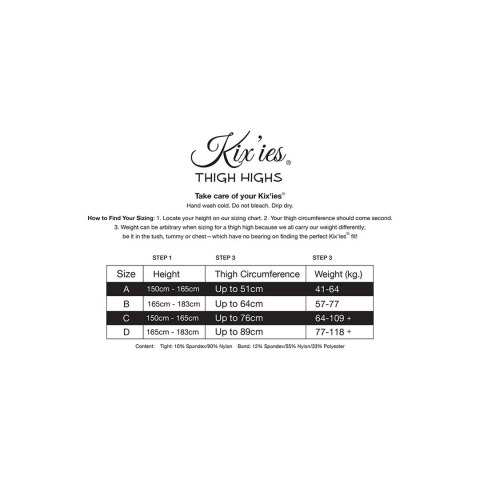 Kix'ies - Pończochy Kimmie B Kix\'ies Kix'ies - Pończochy Kimmie B Kix\'ies