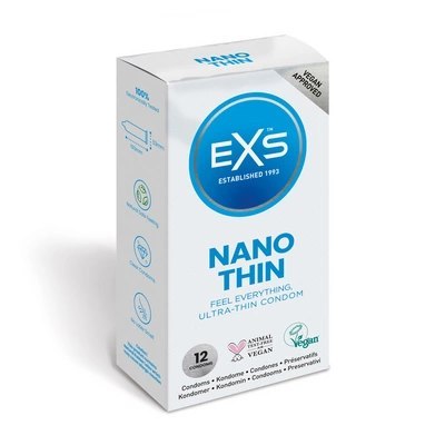Prezerwatywy Nano cienkie 12 sztuk EXS EXS