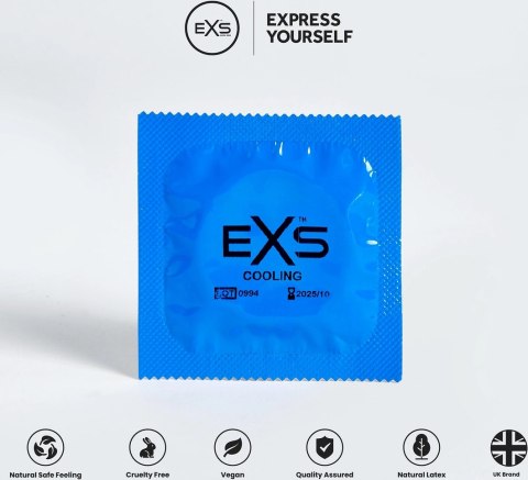 Prezerwatywy chłodzące 12 szt EXS EXS Prezerwatywy chłodzące 12 szt EXS EXS