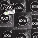 Prezerwatywy czarne 100 szt EXS EXS