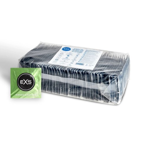 Prezerwatywy prążkowane 3w1 100 szt EXS EXS Prezerwatywy prążkowane 3w1 100 szt EXS EXS