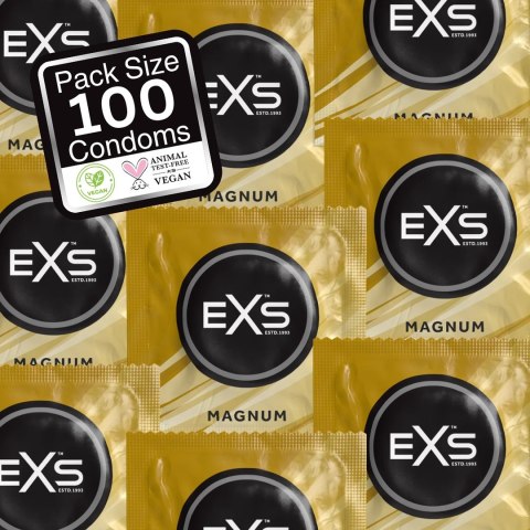 Prezerwatywy większe Magnum 100 szt EXS EXS Prezerwatywy większe Magnum 100 szt EXS EXS