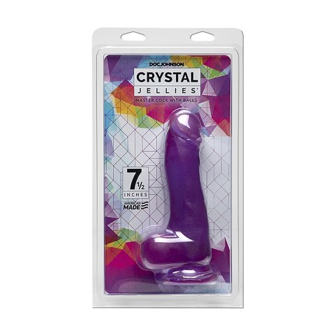 Doc Johnson - Dildo z jądrami 18 cm Doc Johnson Doc Johnson - Dildo z jądrami 18 cm Doc Johnson