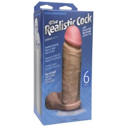 Doc Johnson - Dildo z jądrami i przyssawką 16 cm Doc Johnson