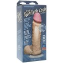 Doc Johnson - Dildo z jądrami i przyssawką Ultraskyn 20 cm Doc Johnson