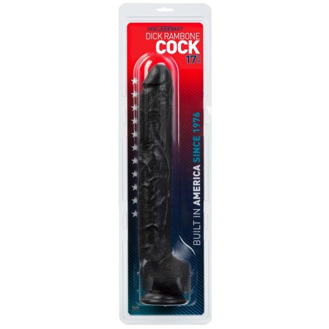 Doc Johnson - Dildo z jądrami i przyssawką klasyczne Doc Johnson Doc Johnson - Dildo z jądrami i przyssawką klasyczne Doc Johnson