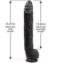 Doc Johnson - Dildo z jądrami i przyssawką klasyczne Doc Johnson