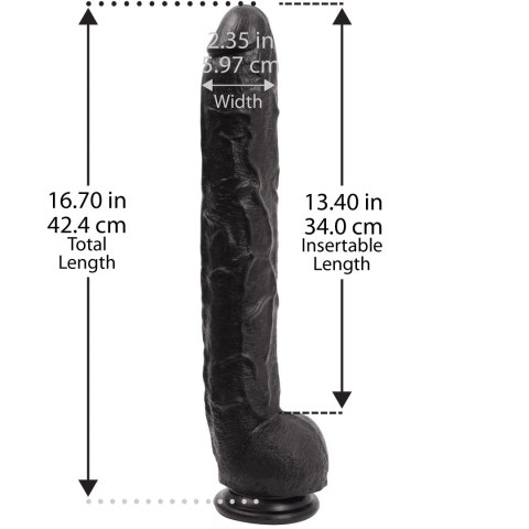 Doc Johnson - Dildo z jądrami i przyssawką klasyczne Doc Johnson Doc Johnson - Dildo z jądrami i przyssawką klasyczne Doc Johnson