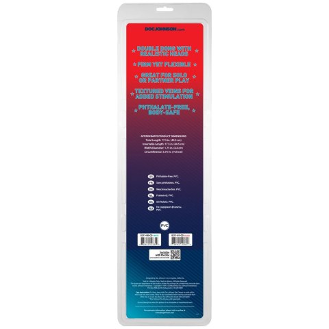 Doc Johnson - Dildo z podwójną końcówką - dwustronne 45 cm Doc Johnson Doc Johnson - Dildo z podwójną końcówką - dwustronne 45 cm Doc Johnson